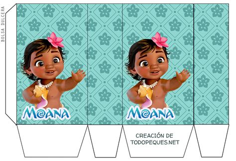 Moana Bolsitas Para Imprimir Todo Peques