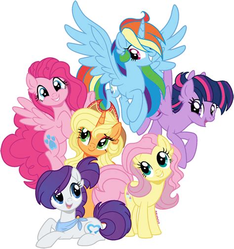 Swap Au Mane Six By Mrufka69 On Deviantart