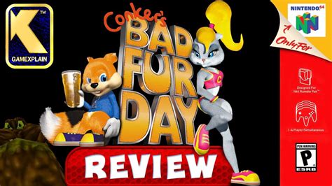 Conker's Bad Fur Day Vertical Style Custom Game Cases For Retro Games By Gaming Relics ...