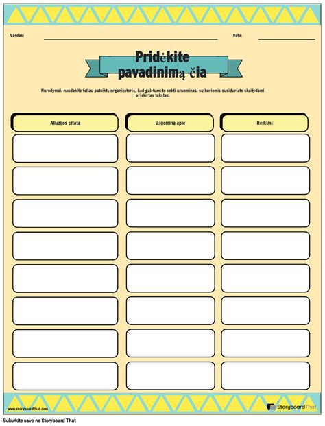 Allusion Tracker Darbalapis Storyboard By Lt Examples