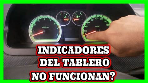 Como Solucionar Si No Funcionan Los Instrumentos Del Tablero Del Aveo