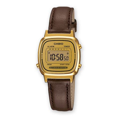 CASIO LA670WEGL 9EF Collection Armbanduhr Digital Relojes Dorados