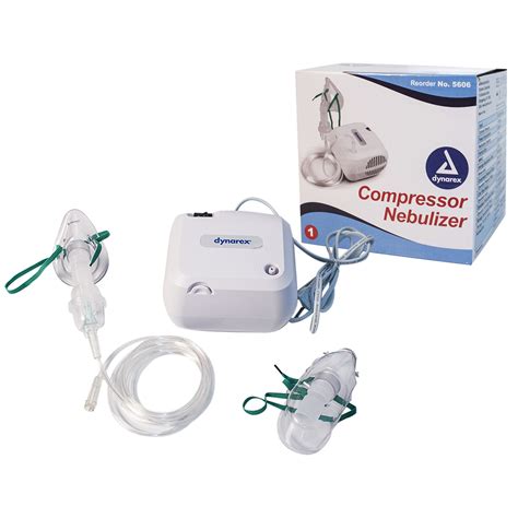 Dynarex Portable Compact Compressor Nebulizer Resp O2 Medic Response