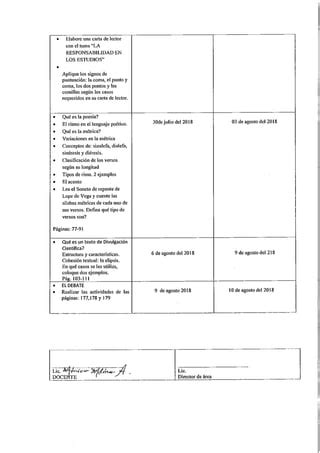 REMEDIAL LENGUA Y LITERATURA MONICA MOLINA 9NO G PDF