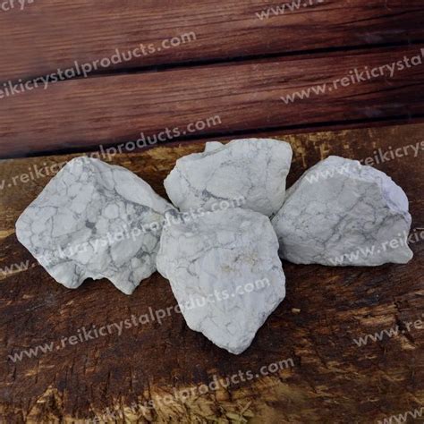 Howlite Raw Rough Stones At Best Price In Delhi Reiki Crystal Products