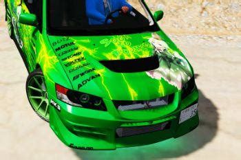 Mitsubishi Lancer Evolution Ix Mr Itasha Livery Gta Mods