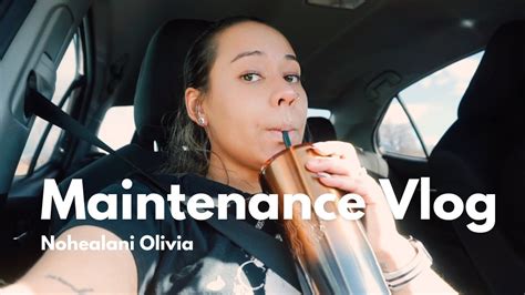 MAINTENANCE VLOG Getting My Nails Done Straightening My Hair Deep