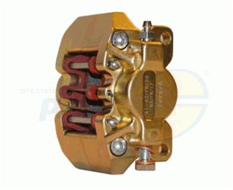 Pic 00A Rear Hydraulic Caliper CRG V09 V10 V11 Gold Prespo Kart Kartsport