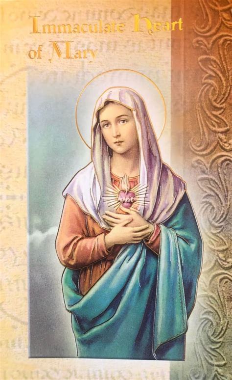 Prayer To The Immaculate Heart Of Mary Catholic Prayers