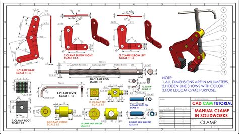 Manual Clamp In SolidWorks YouTube