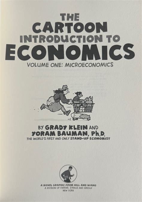 Cartoon Introduction To Economics Volume One Microeconomics