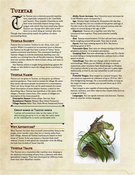 A Page With An Image Of A Lizard On It S Back And The Text Below It