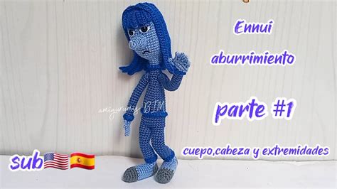 Ennui Aburriento De Intensamente Parte Amigurumi Facil Youtube