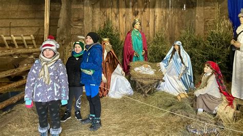 Przed Muzeum Rolnictwa w Ciechanowcu stanęła wyjątkowa szopka