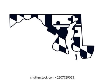 237 Black White Maryland Flag Images, Stock Photos & Vectors | Shutterstock