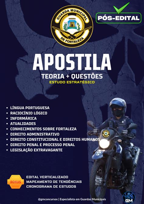 Apostila Da Guarda De Fortaleza Gmf Gm Concursos Hotmart