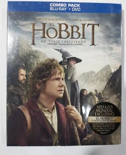 El Hobbit Un Viaje Inesperado Blu Ray dvd Película Nuevo Meses sin