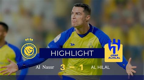 Ronaldo Unbelievable Clutch Goal Al Nassr Vs Al Hilal All Goals