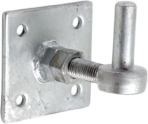 Adjustable Gate Hanger Hook On Plate Mm Inch Galvanised