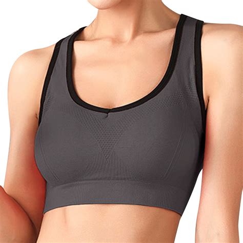 Sports Bra For Women Longline Padded Strappy Sports Bras Medium