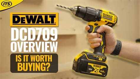 Dewalt Dcd709 18v Brushless Combi Drill Quick Overview Youtube