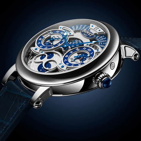 Bovet Récital 27 Three Time Zones Moon Phase 7 Days Power Reserve