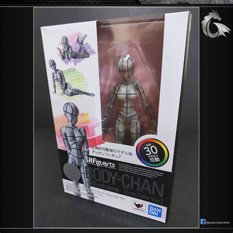 S H Figuarts Body Chan Wireframe Gray Color Ver Tamashii Nation X