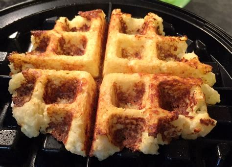 Low Carb Cauliflower Waffle Rolls