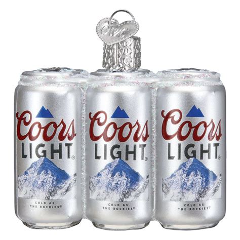 Coors Light 6 Pack Ornament The Christmas Loft