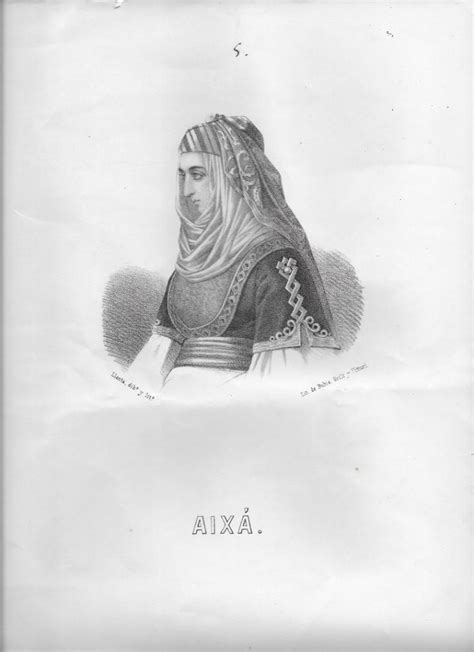 Lithographie « Aixa, Sultana de Granada », mère de Boabdil, – Fondation