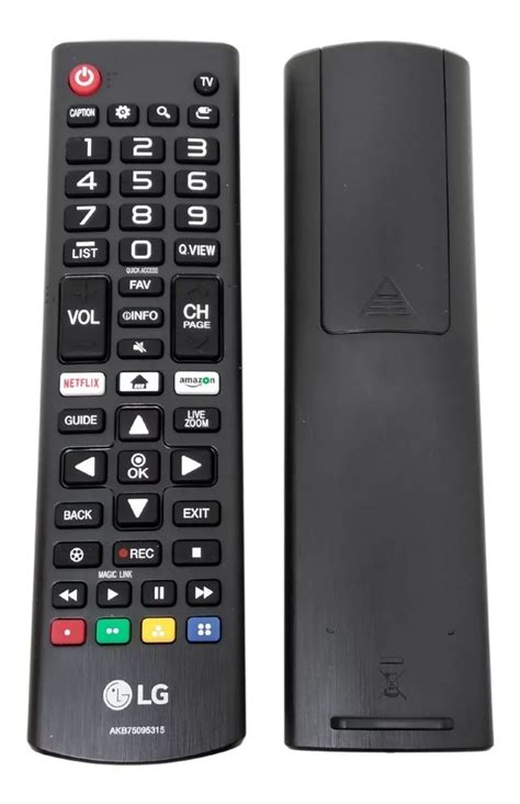 Controle Remoto Lg Netflix Akb Akb Original Mebuscar