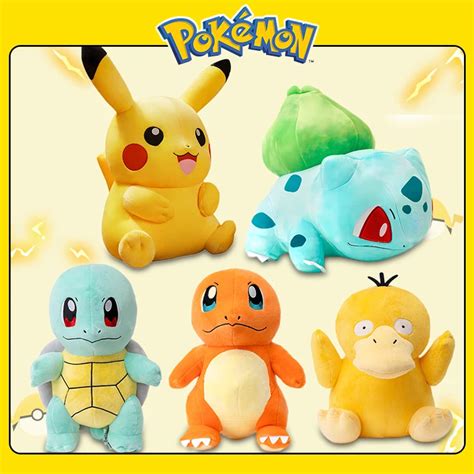 Pokemon Kawaii Pikachu Bulbasaur Charmander Squirtle Psyduck Recheado