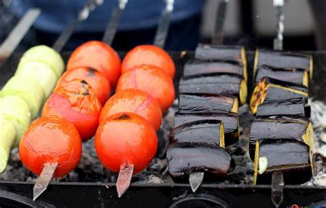 Asado de verduras a la parrilla Cómo hacer asado