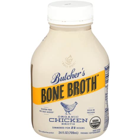 Roli Roti Butchers Bone Broth Organic Chicken Bone Broth 24 Oz