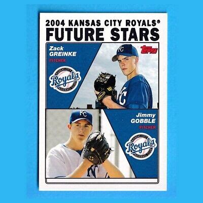 2004 Topps Zack Greinke 330 NM Future Stars Kansas City Royals Jimmy