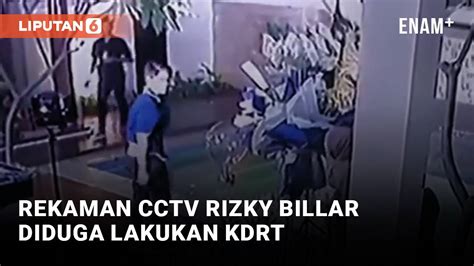 Viral Rekaman CCTV Rizky Billar Diduga Lempar Bola Biliar Ke Lesty