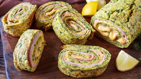 Gâteau roulé de courgettes au jambon cru Bon À Savoir