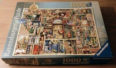 RAVENSBURGER 1000 Pc Jigsaw Puzzle The Bizarre Bookshop No 19 314 1