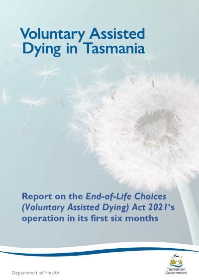 Release Of Voluntary Assisted Dying Six Month Report Of Operations