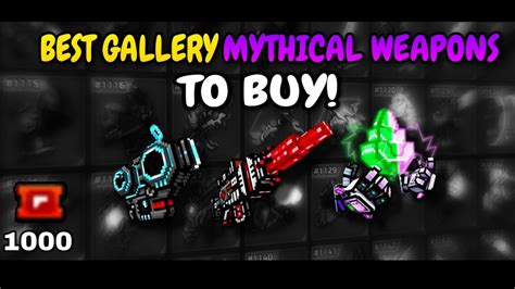 Best Gallery Weapons To Get For Coupons Pixel Gun D Youtube