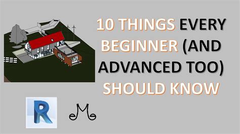 Things Every Beginner Should Know Revit Tutorials Youtube