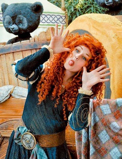 Merida - Brave | Merida brave, Disney characters irl, Hair styles