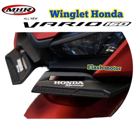 Winglet Winglet Wingled Honda Vario Model Moto Gp Abs Plastic Mhr