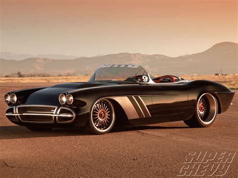 Roadster Shop S 1962 Chevy Corvette Restomod The Dark Knight