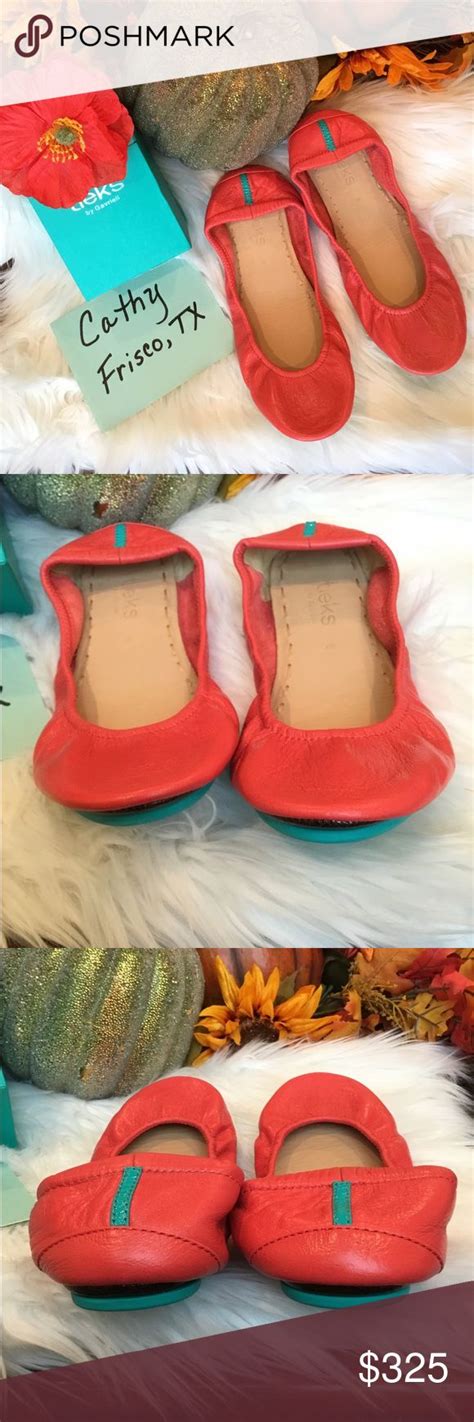 Soldnib Ltd Edition Poppy Tieks Size Tieks Shoes Poppy Tieks