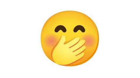 Emoji De WhatsApp El Significado De La Carita Con La Mano En La Boca