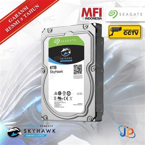 Jual Seagate Pc Skyhawk 6tb 35 Hdd Hd Hardisk Harddisk Internal Cctv Jakarta Pusat Jaya