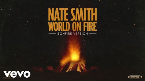 Nate Smith - World on Fire Chords - Chordify