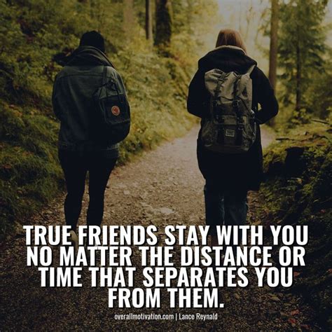 True Friends Stay With U Long Distance Friendship Quotes Friendship