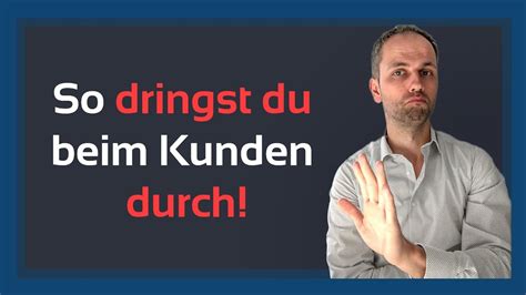 Einwandbehandlung So Funktionierts Wirklich Youtube